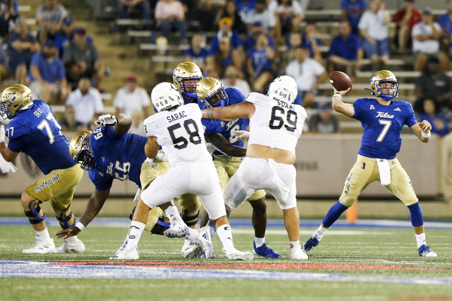 Tulsa Golden Hurricane vs UC Davis Aggies